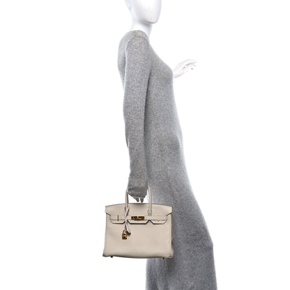 Hermes Togo Birkin 30 Craie 2 of 11