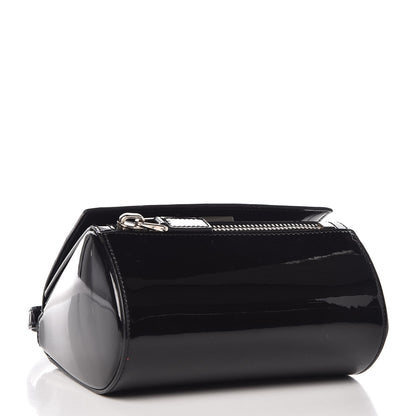 Givenchy Patent Calfskin Mini Pandora Box Crossbody Bag Black 4 of 7