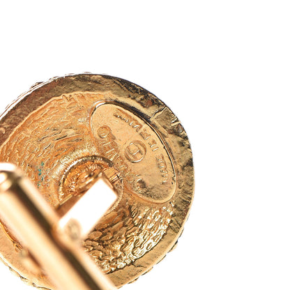 Chanel CC Cufflinks Gold 4 of 4