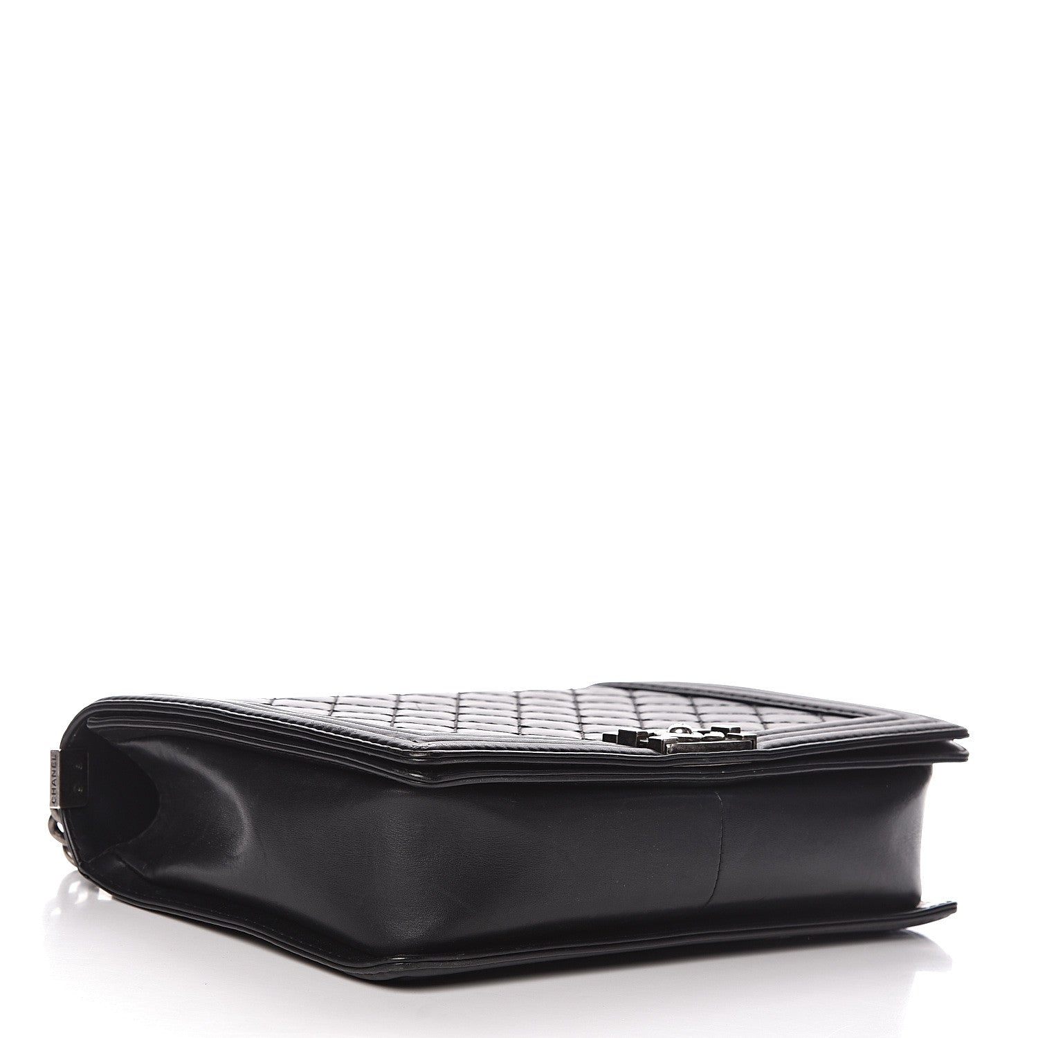 Chanel Calfskin Quilted Large Boy Flap Black 4 of 13