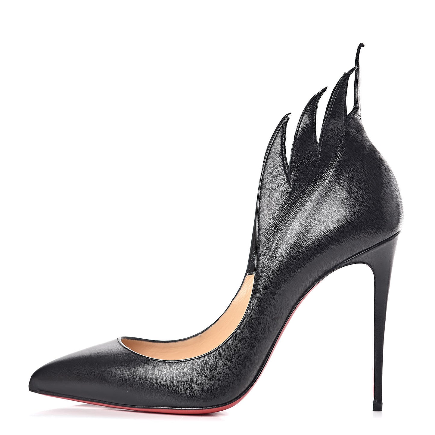 Shiny Nappa Victorina 100 Pumps 40.5 Black