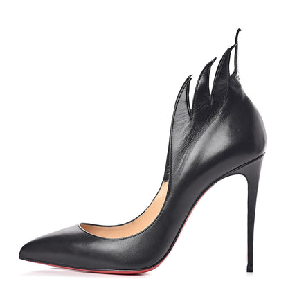 Christian Louboutin Shiny Nappa Victorina 100 Pumps 40.5 Black 1 of 11
