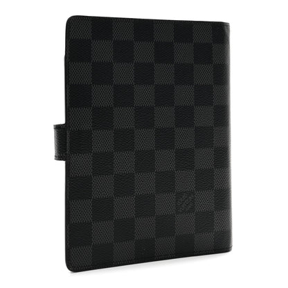 Louis Vuitton Damier Graphite Medium Ring Agenda Cover 3 of 7