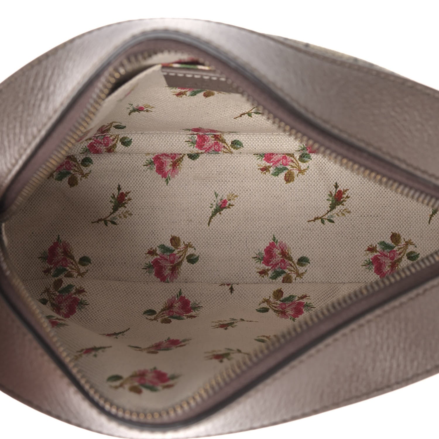 Gucci GG Supreme Monogram Web Neo Vintage Shoulder Bag Beige New Acero Crop 5 of 11