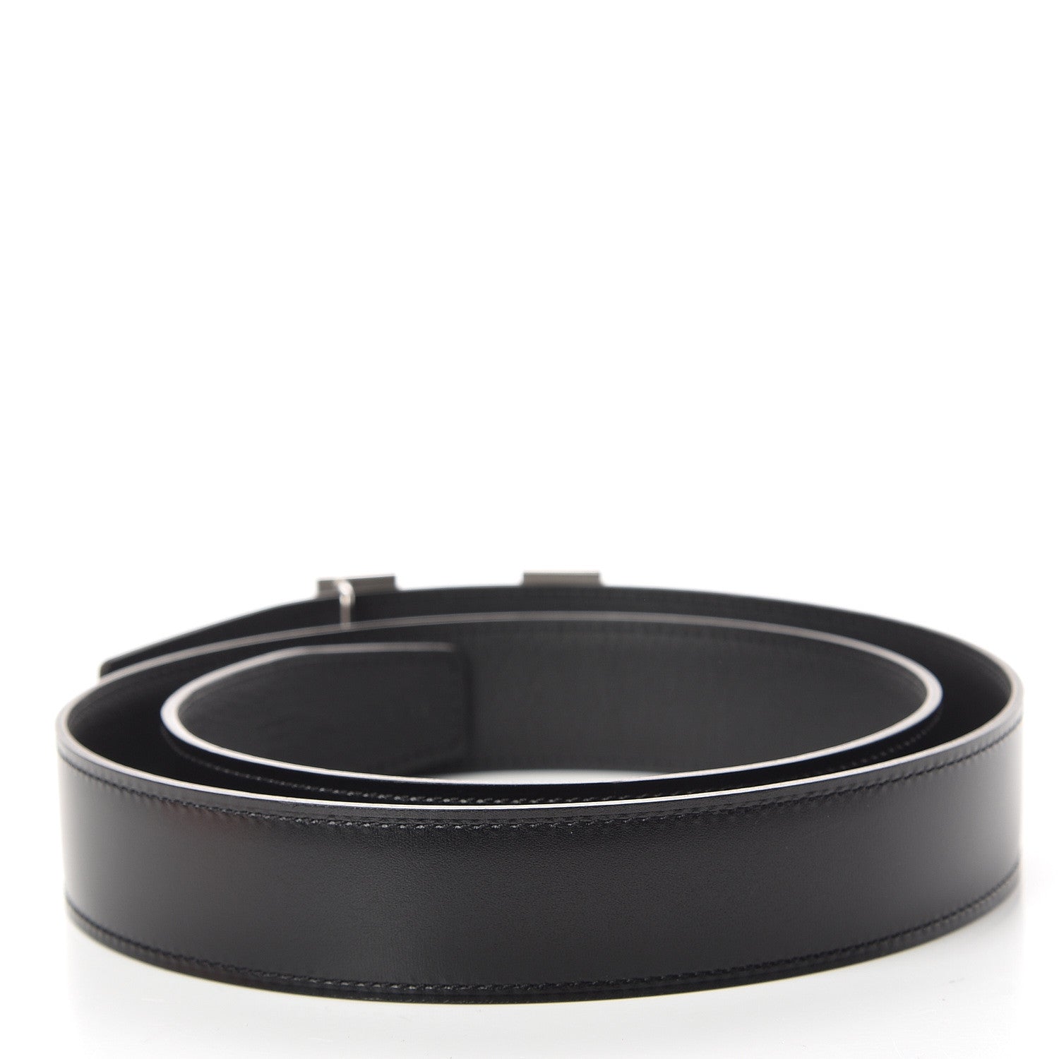 Hermes Box Evercolor Togo 32mm H Belt 85 Black 2 of 4