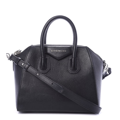Givenchy Sugar Goatskin Mini Antigona Black 1 of 9