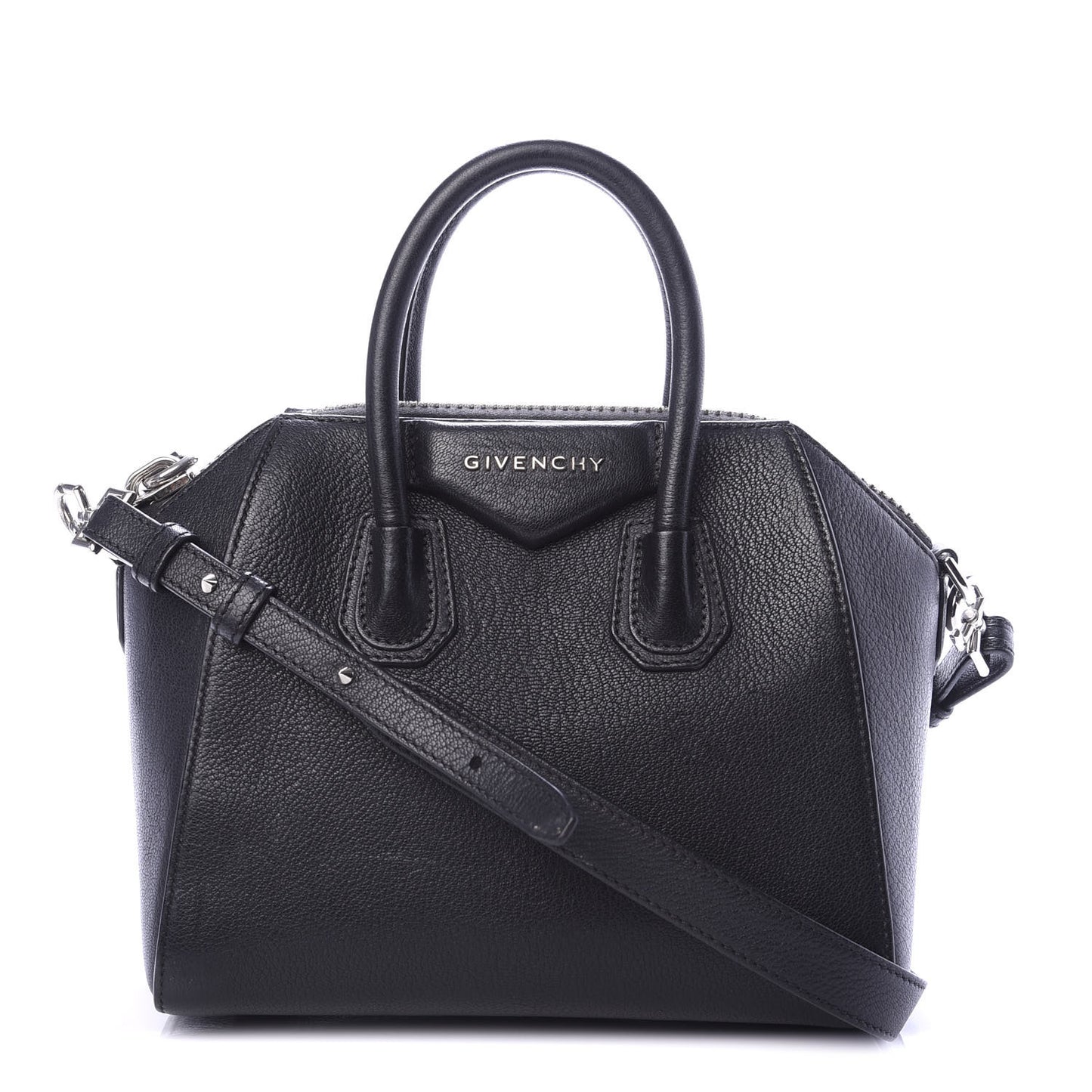 Sugar Goatskin Mini Antigona Black