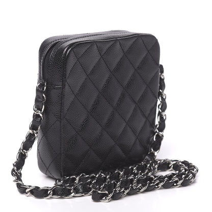Chanel Caviar Quilted Camera Case Crossbody Bag Black 3 of 11
