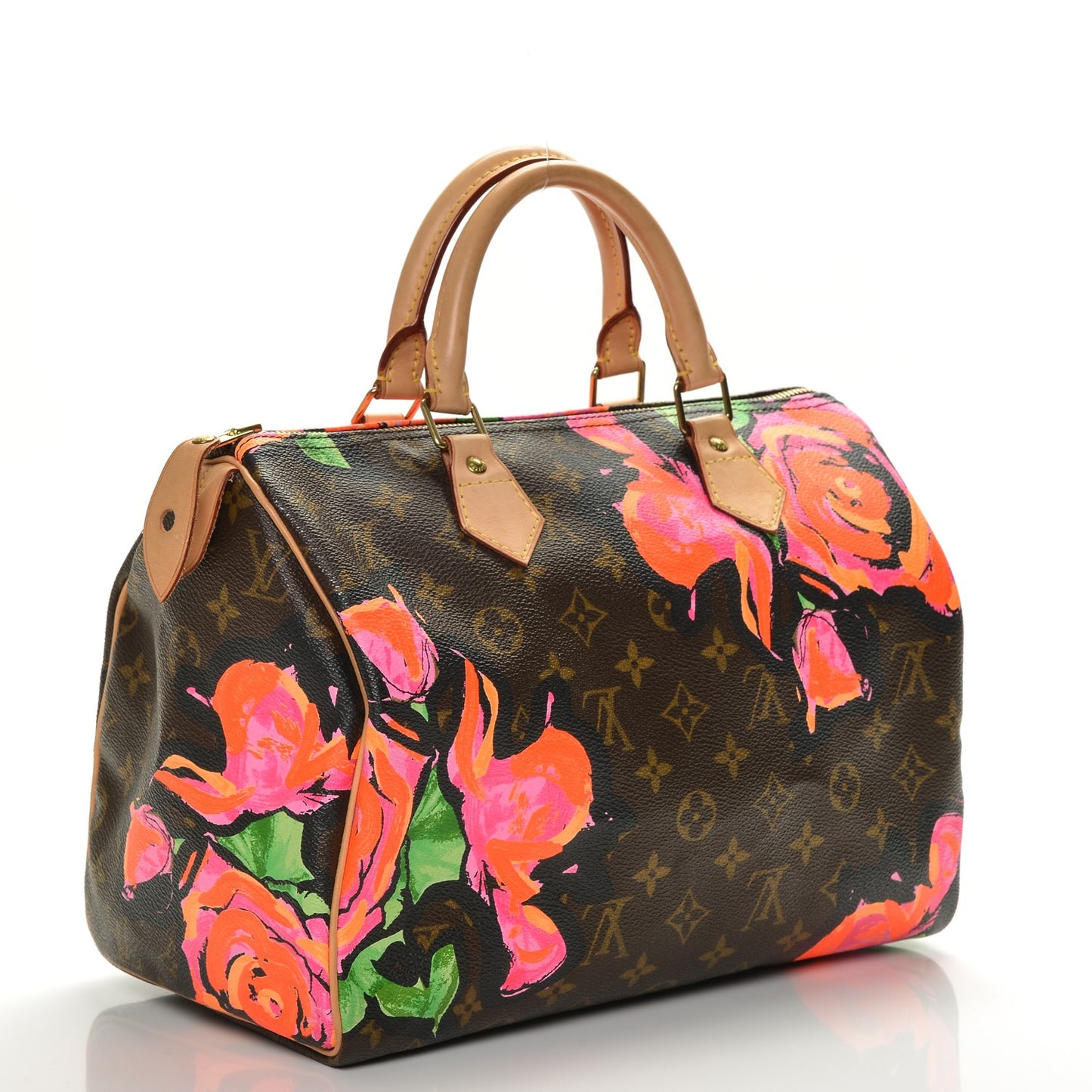 Monogram Roses Speedy 30