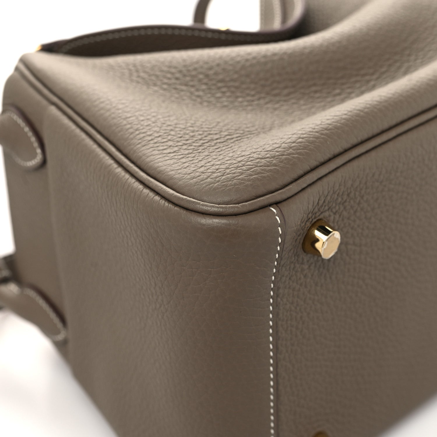 Hermes Taurillon Clemence Lindy 26 Etoupe 9 of 13