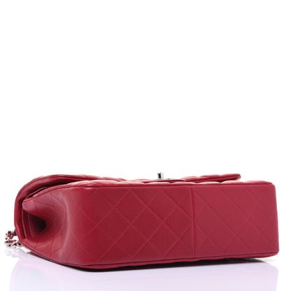 Chanel Caviar Quilted Jumbo Double Flap Dark Pink 4 of 15