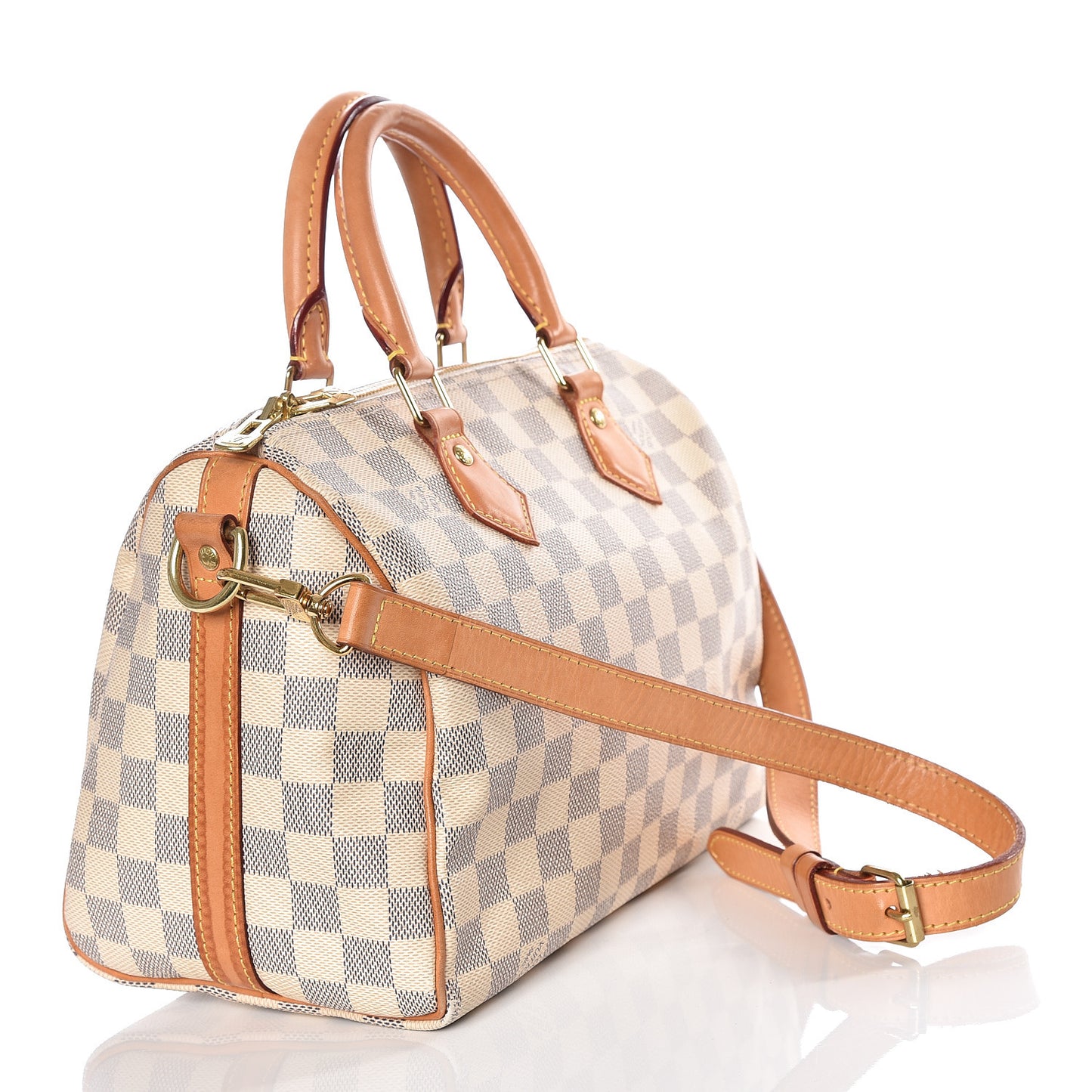 Damier Azur Speedy Bandouliere 25