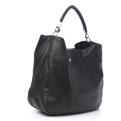 Saint Laurent Sheepskin Large Roady Hobo Black 3 of 12