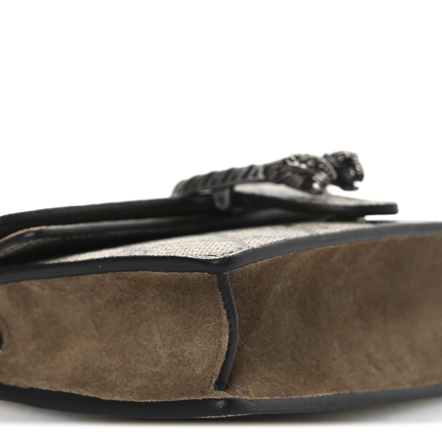 GG Supreme Monogram Super Mini Dionysus Shoulder Bag Taupe