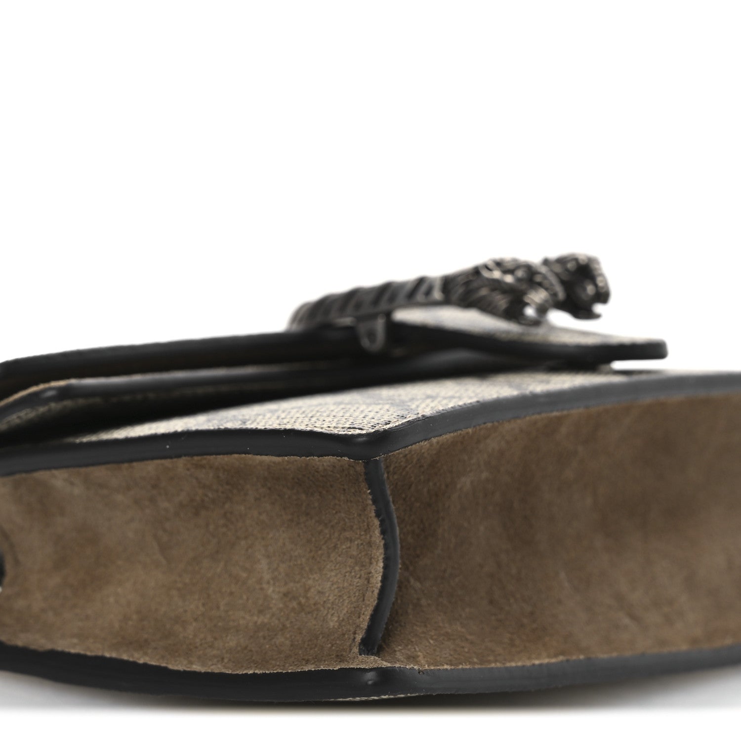 Gucci GG Supreme Monogram Super Mini Dionysus Shoulder Bag Taupe 9 of 12