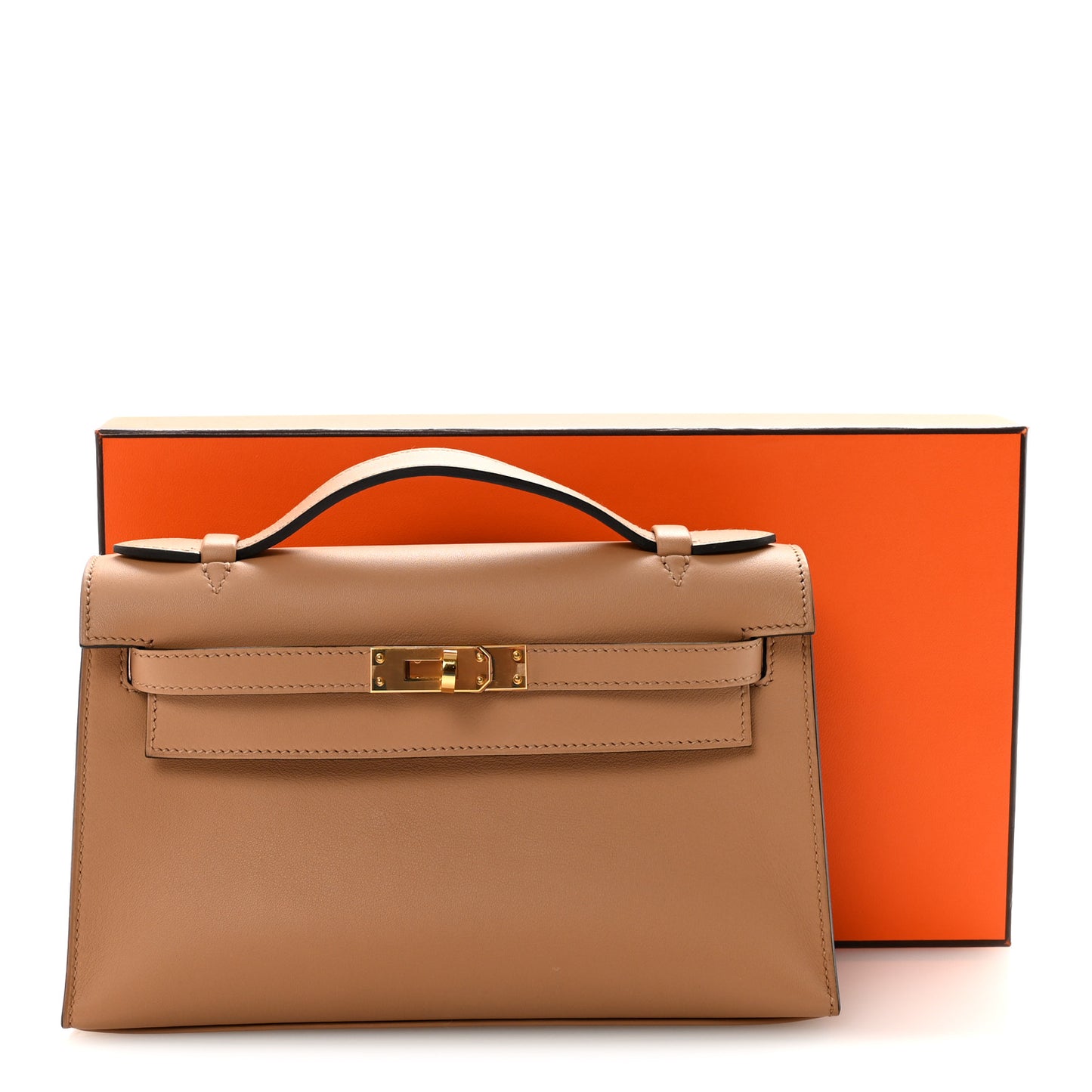 Swift Kelly Pochette Clutch Chai