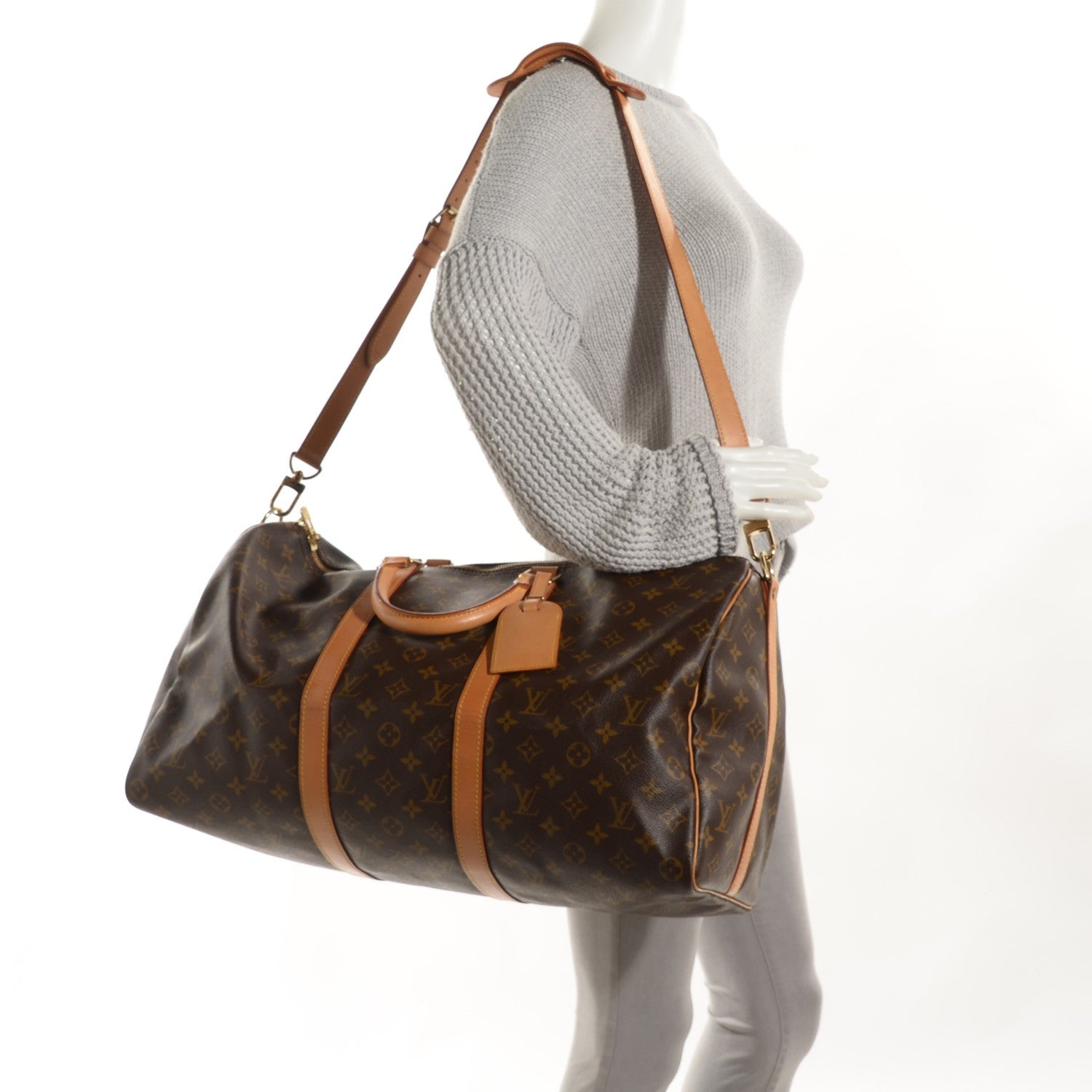 Louis Vuitton Monogram Keepall Bandouliere 50 2 of 7