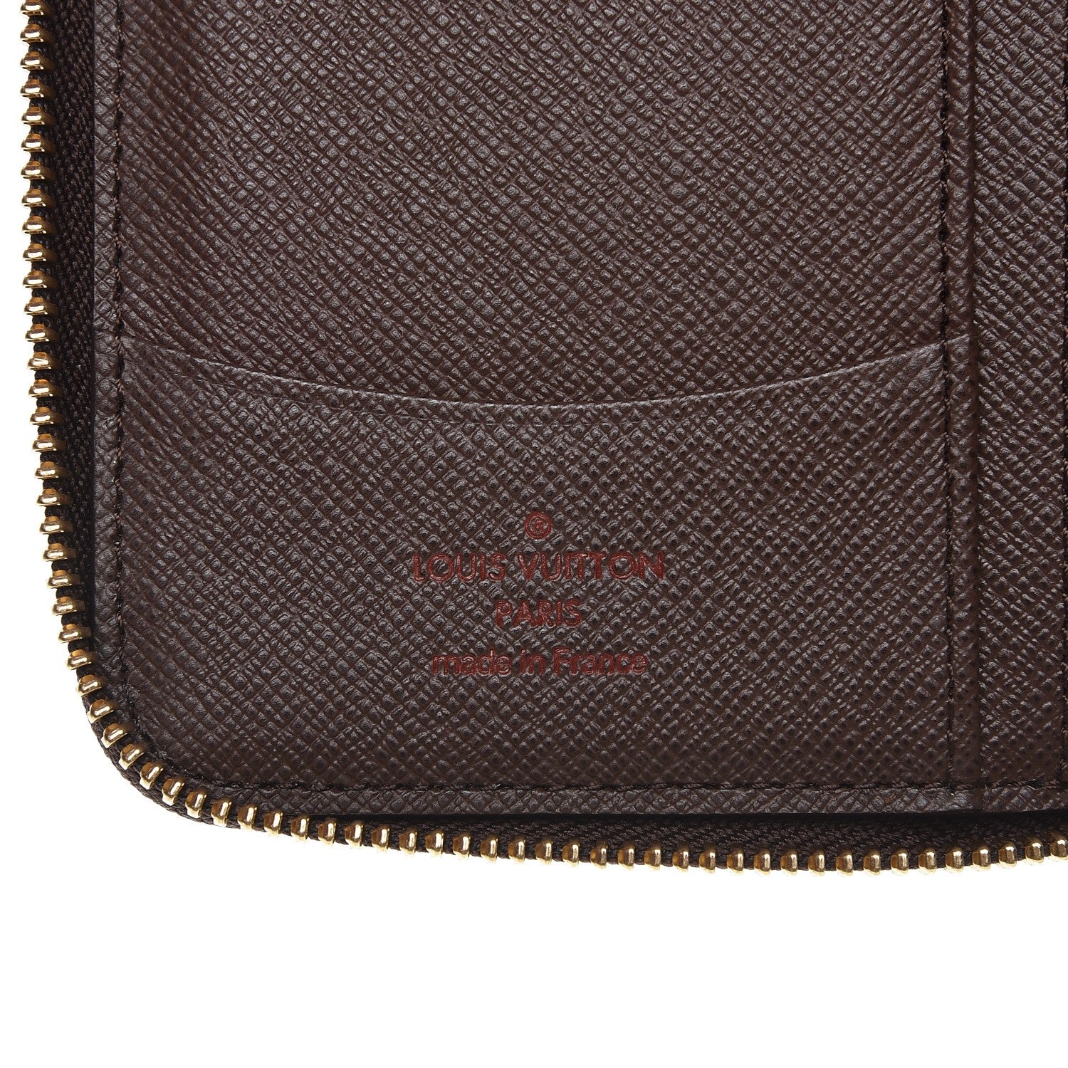 Louis Vuitton Damier Ebene Zippy Compact Wallet 6 of 6