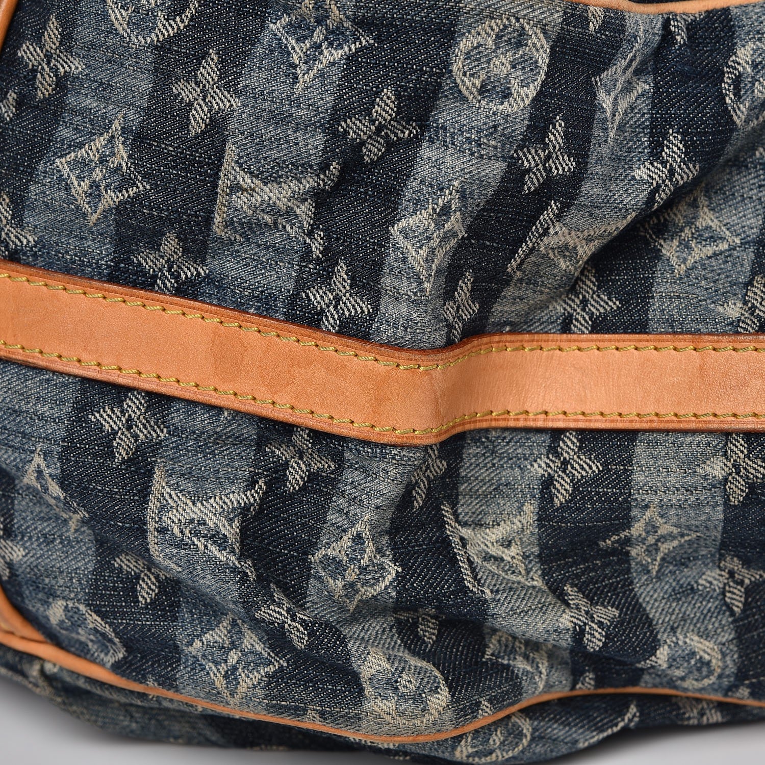 Louis Vuitton Denim Raye Cabas GM 16 of 19