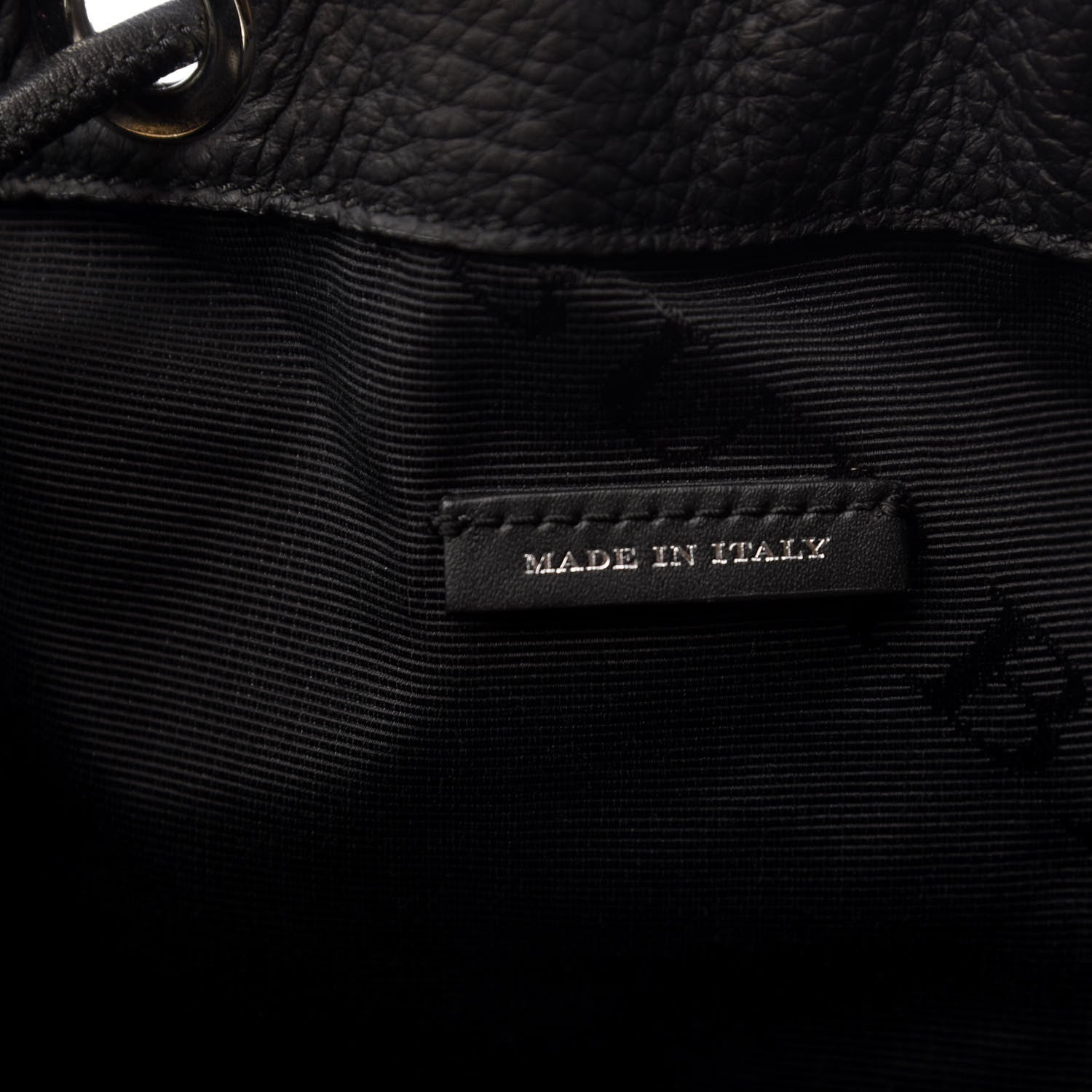Burberry Deerskin Medium Rucksack Backpack Black 8 of 9