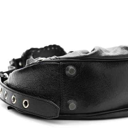 Balenciaga Agneau Arena Small Le Cagole Shoulder Bag Black 10 of 11