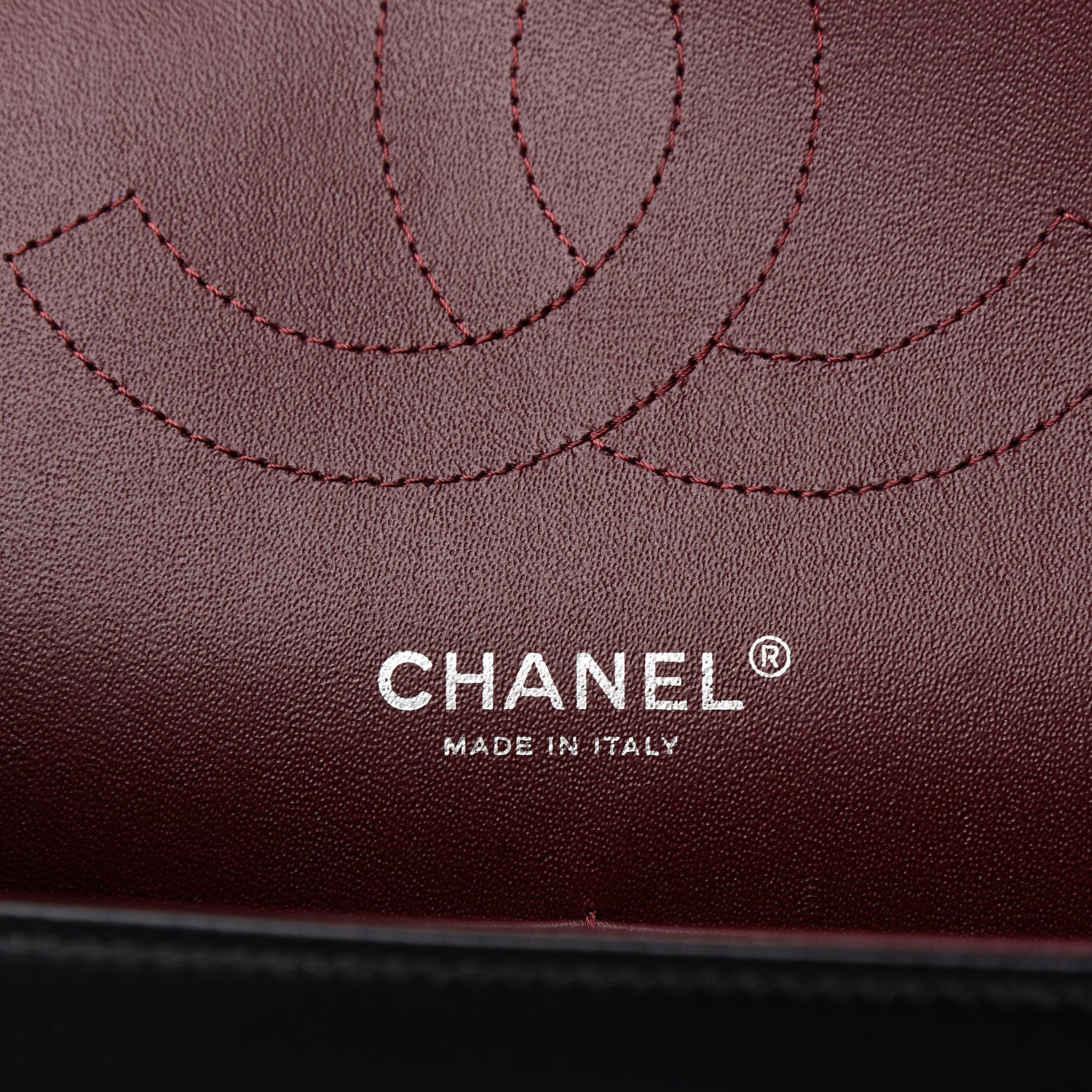 Chanel Lambskin Quilted Jumbo Double Flap Black 6 of 10