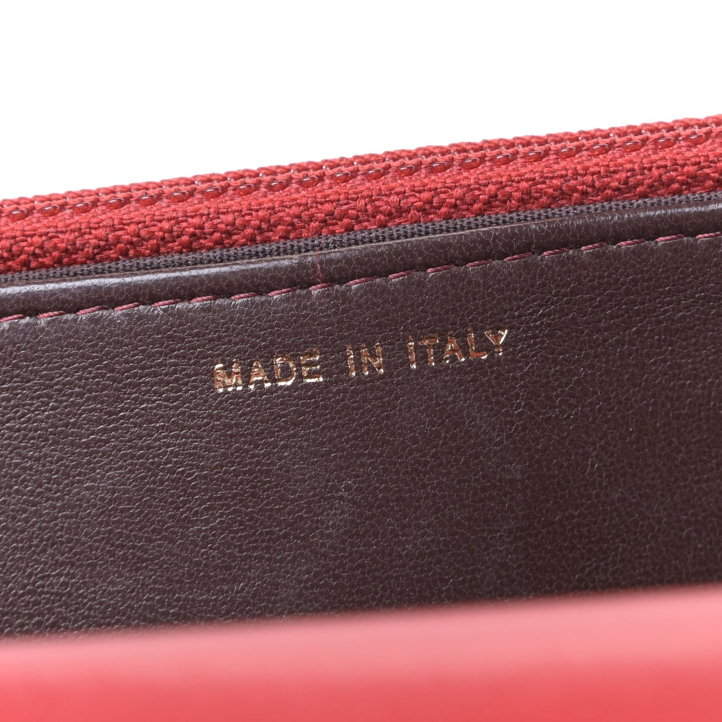Lambskin Quilted Trendy CC Wallet On Chain WOC Red
