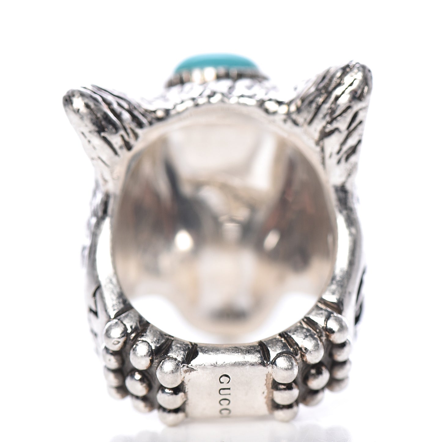 Sterling Silver Resin Anger Forest Wolf Head Ring 9
