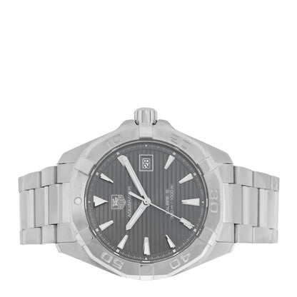 Tag Heuer Stainless Steel 41mm Aquaracer 300M Automatic Watch Grey WAY2113 2 of 5