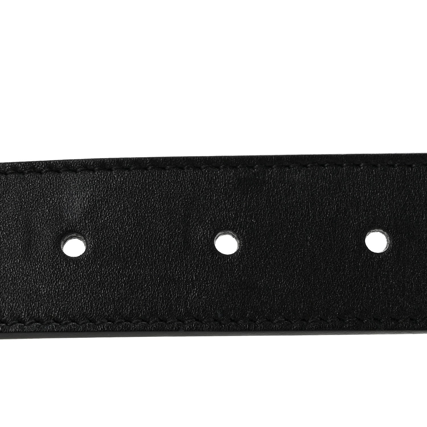 Gucci Calfskin Double G 30mm Belt 80 32 Black 3 of 8