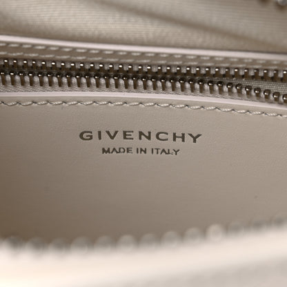 Givenchy Box Calfskin Mini Lock Antigona Shoulder Bag White 6 of 21