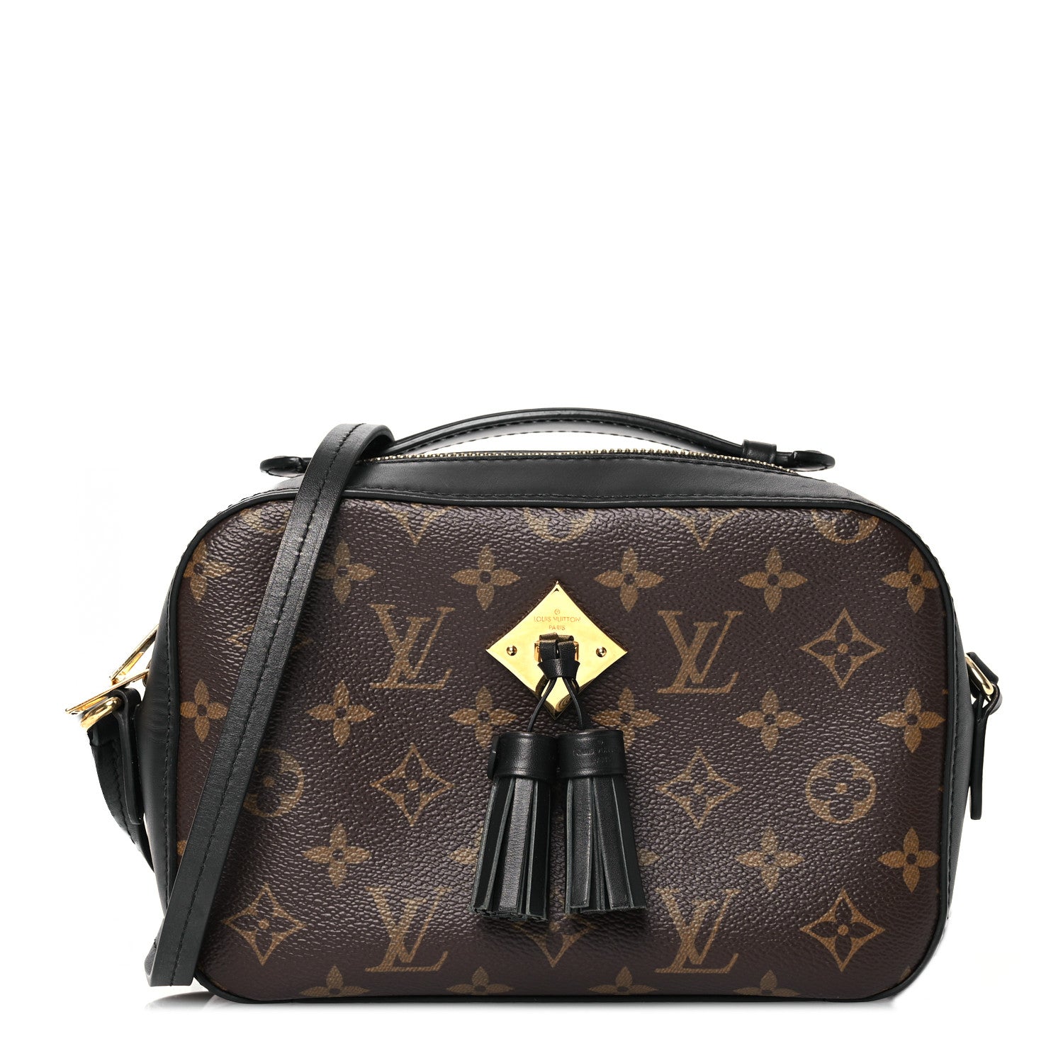 Louis Vuitton Monogram Saintonge Black 1 of 12