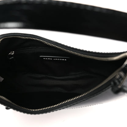 Marc Jacobs Crinkled Calfskin Crusier Crescent Bag Black 5 of 10