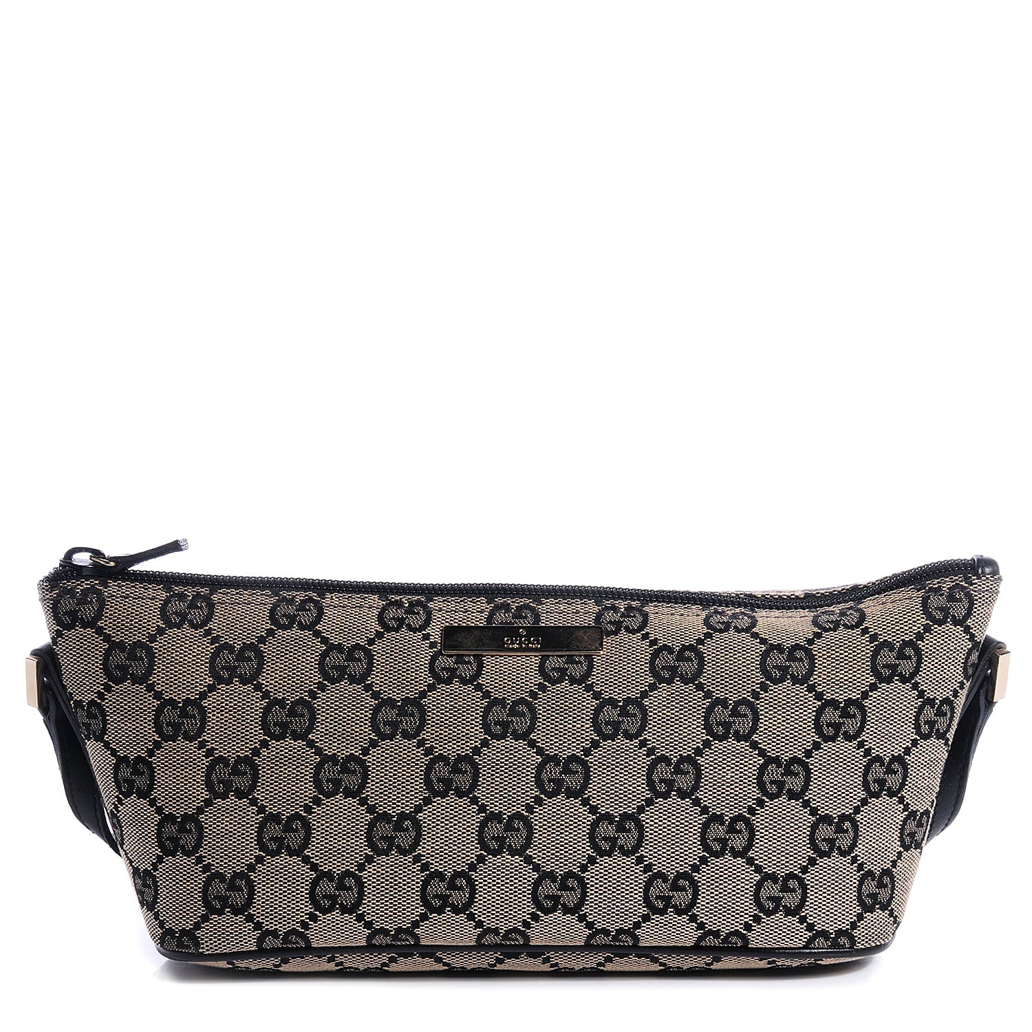 Gucci Monogram Boat Pochette Black 1 of 7