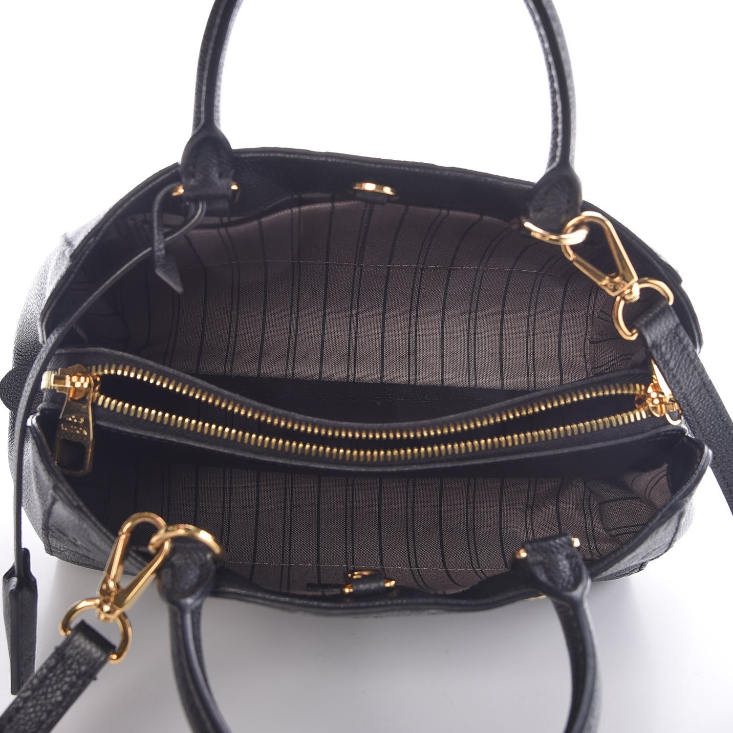 Louis Vuitton Empreinte Montaigne BB Black 6 of 9