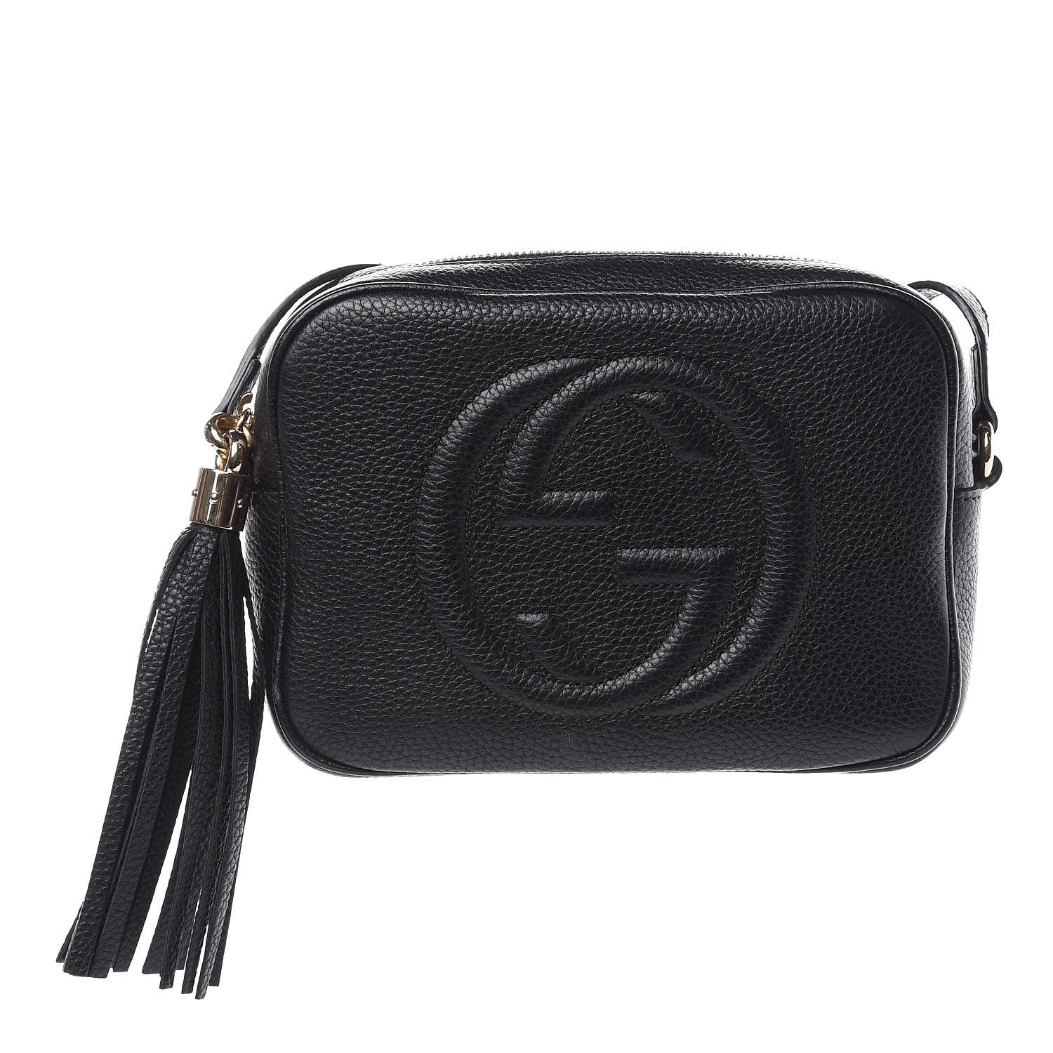 Gucci Pebbled Calfskin Small Soho Disco Bag Black 1 of 11