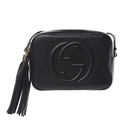 Gucci Pebbled Calfskin Small Soho Disco Bag Black 1 of 11