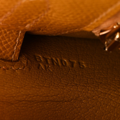 Hermes Epsom Kelly Sellier 25 Sesame 7 of 11