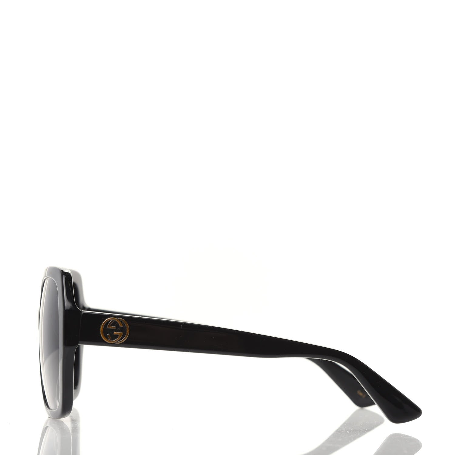 Gucci Acetate Square Frame GG0096S Sunglasses Black 3 of 8
