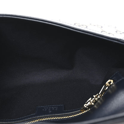 Gucci GG Monogram Small Luce Shoulder Bag Beige Blue 5 of 10