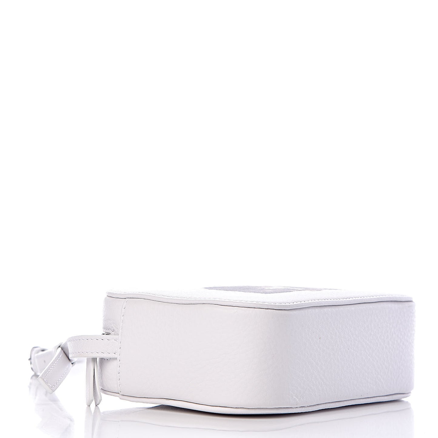 Calfskin Kittens Logo XS Everyday Camera Bag White