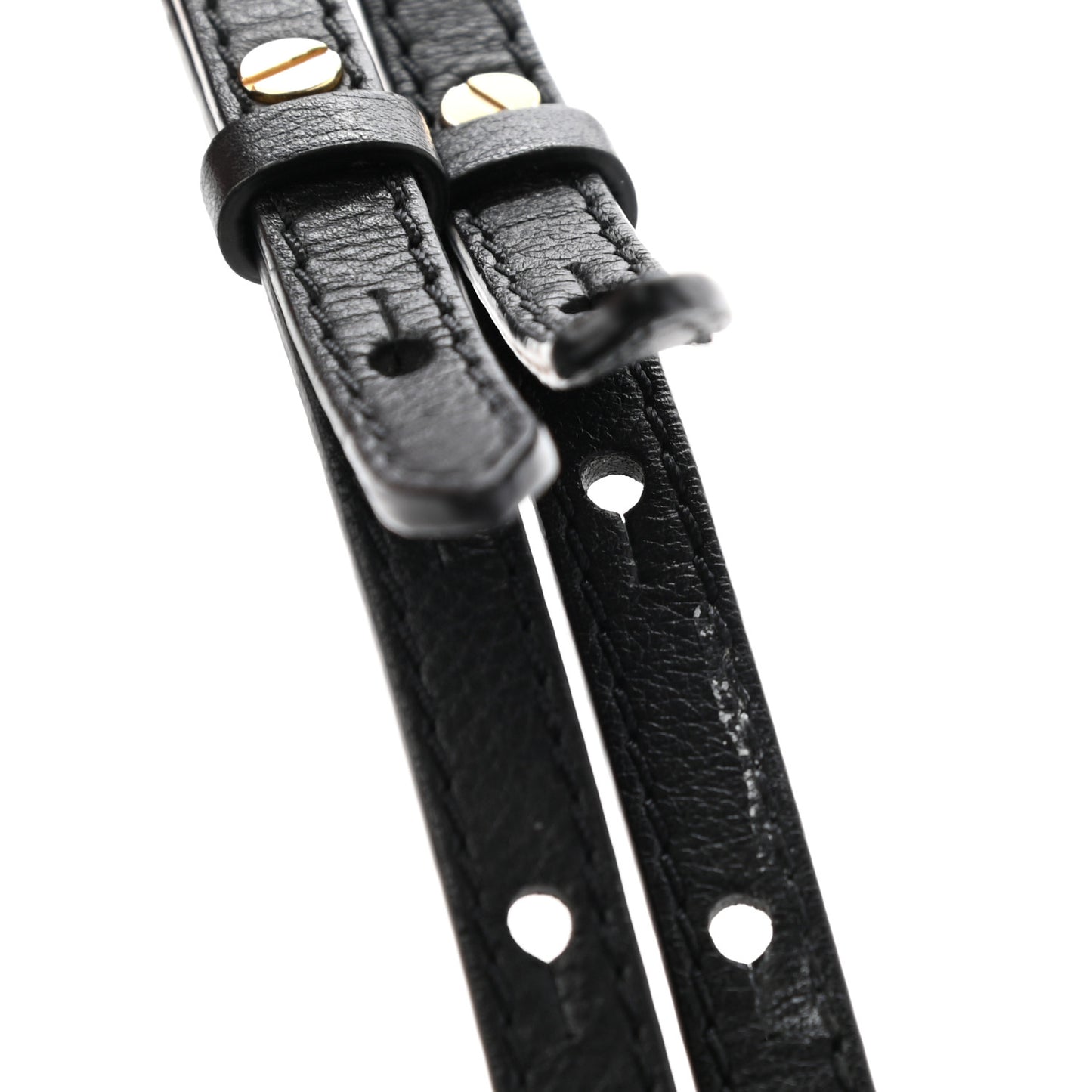 Calfskin Palm Springs Backpack Mini Straps Black