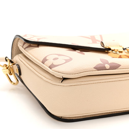 Louis Vuitton Empreinte Monogram Giant Pochette Metis Creme Bois De Rose 8 of 9