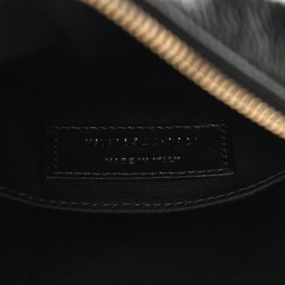 Saint Laurent Tweed Calfskin Monogram Lou Camera Bag Black 7 of 9