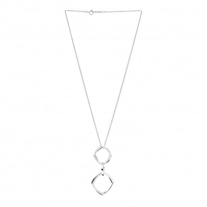 Tiffany Sterling Silver Frank Gehry Triple Torque Pendant Necklace 3 of 4