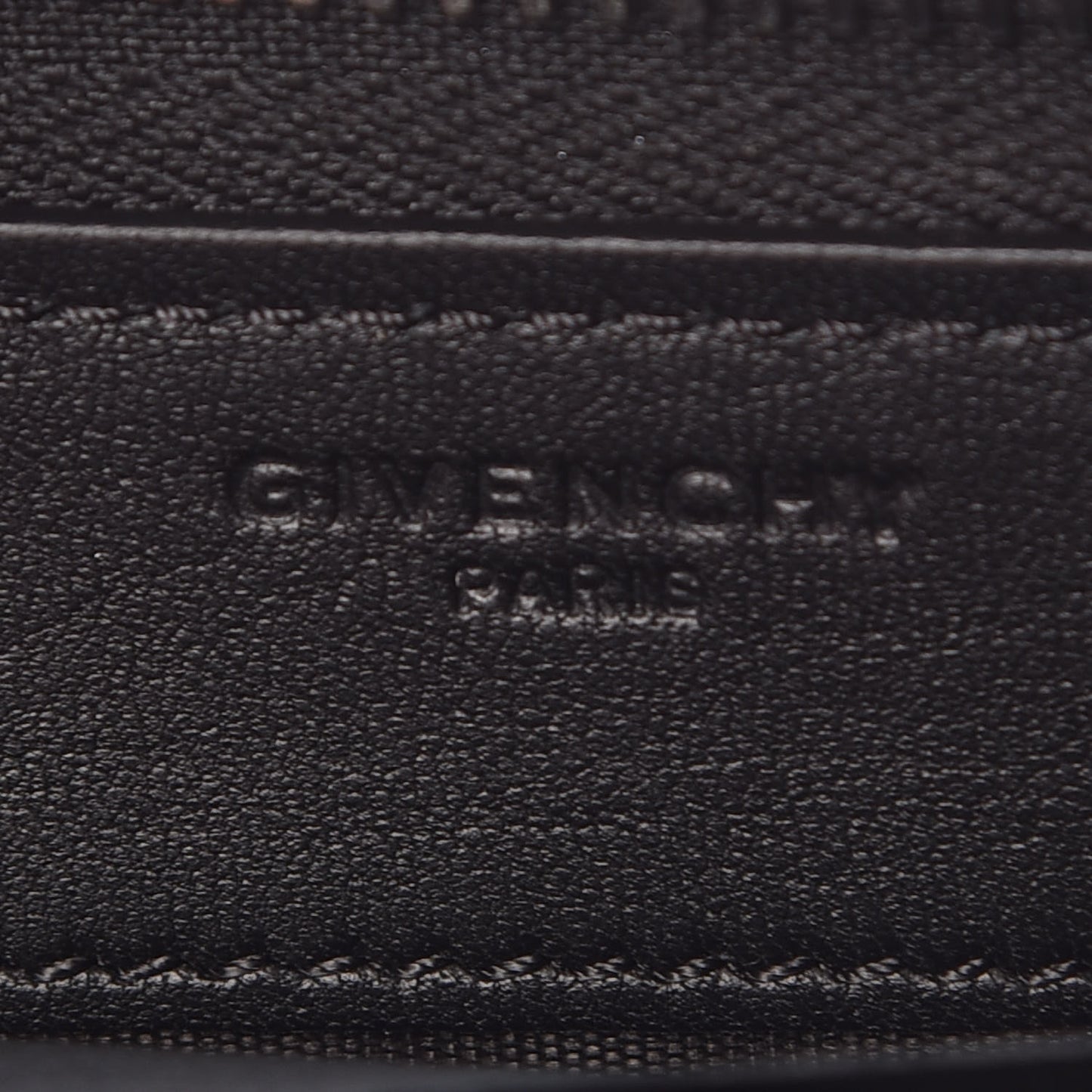 Sugar Goatskin Pandora Zip Around Wallet Black