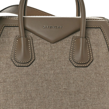 Givenchy Calfskin Wool Medium Antigona Beige 8 of 11