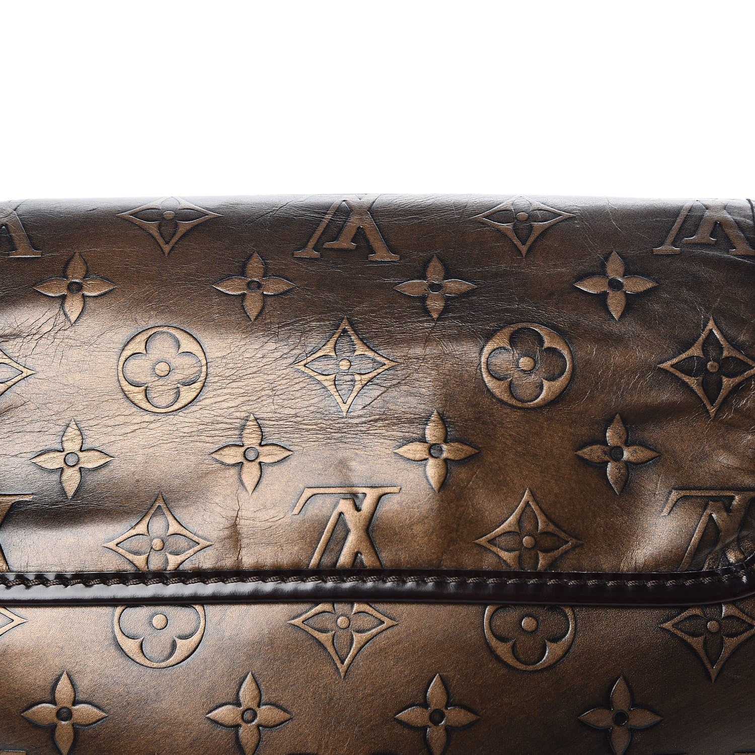 Louis Vuitton Monogram Embossed Sergent PM Bronze 14 of 15
