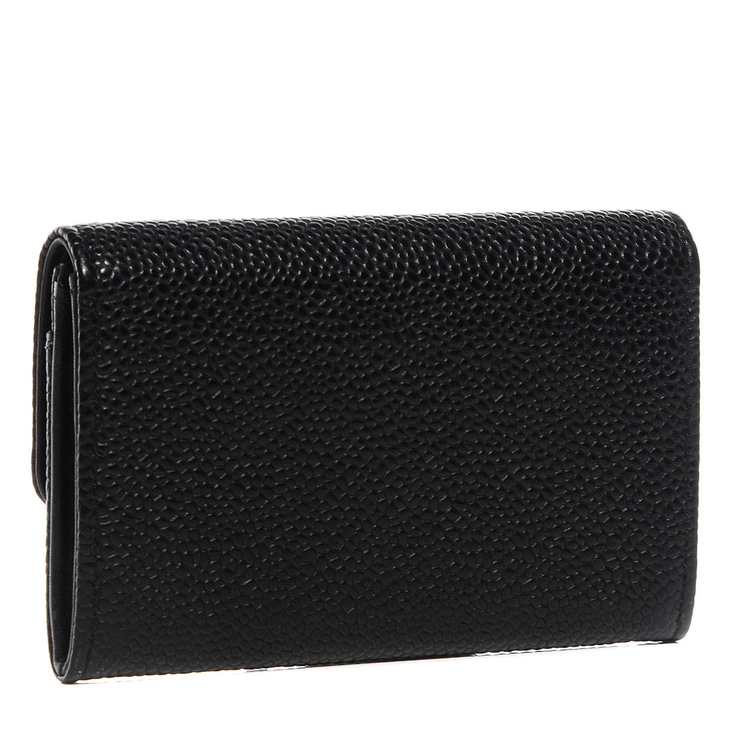 Caviar Timeless CC Flap Card Holder Black