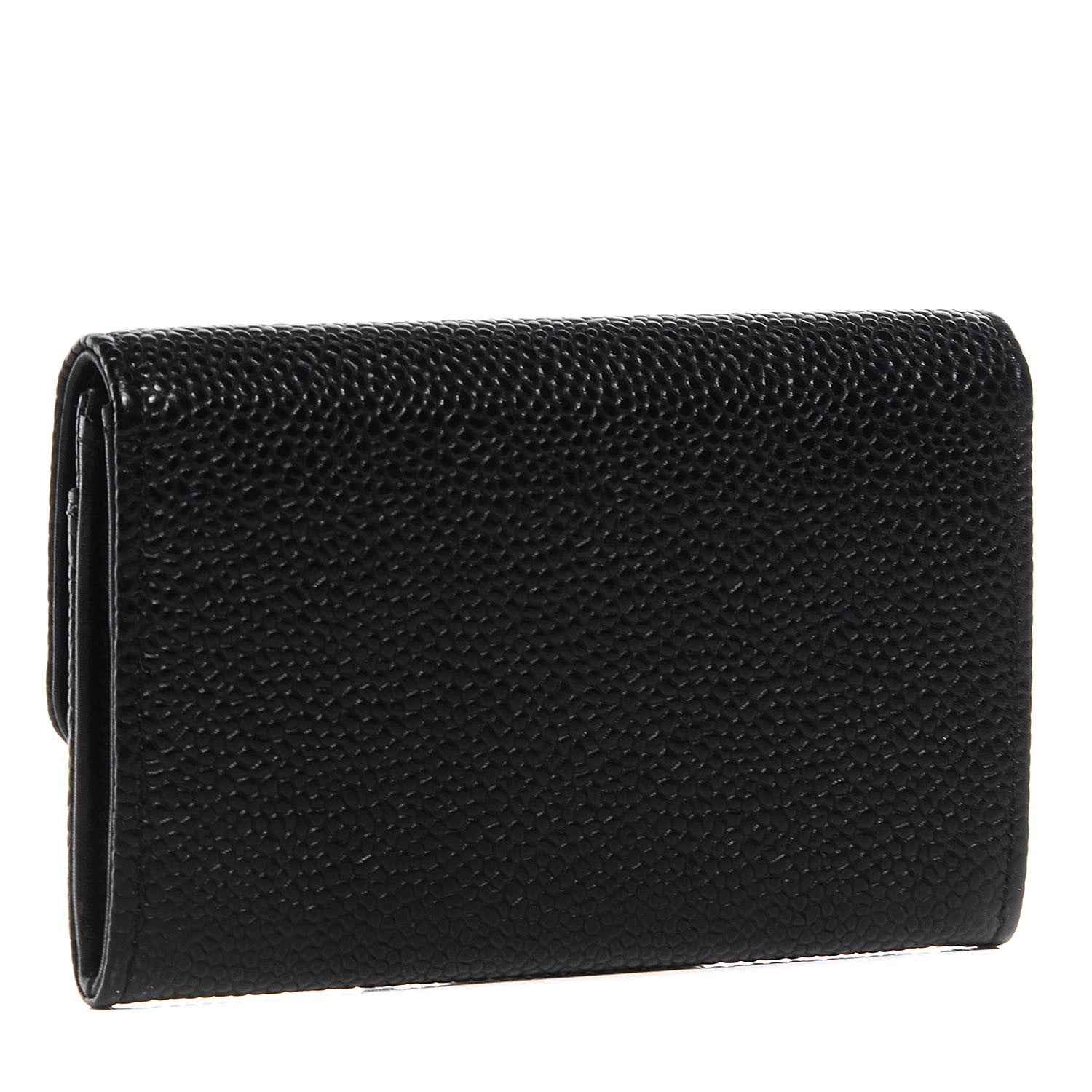 Chanel Caviar Timeless CC Flap Card Holder Black 3 of 9